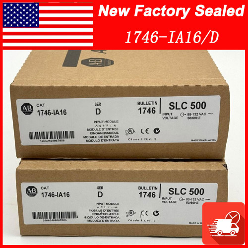 New New Factory Sealed AB 1746-IA16 Series C SLC 500 Input Module - Product Image