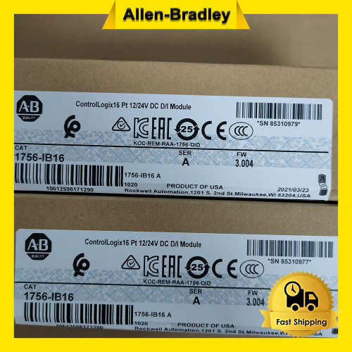 New 1PC AB 1756-IB16 SER A ControlLogix Input Module 1756IB16 New Factory Sealed US  - Product Image