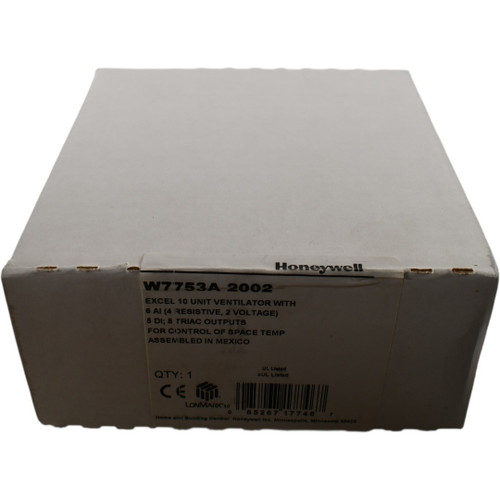 New NEW Honeywell W7753A2002 Excel 10 for Unit Ventilator Control - Product Image