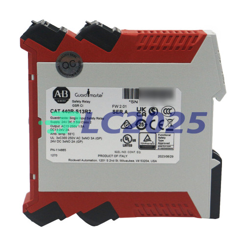 New Allen Bradley 440R-S13R2 440R Guardmaster Safety Relays and Expansion Units  - Product Image