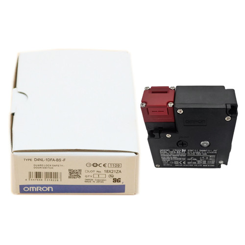 New Brand New In Box Omron D4NL-1DFA-BS-F Safety Door Switches - Product Image
