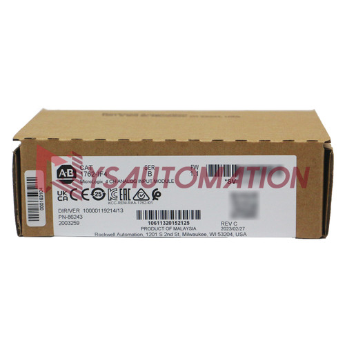 New Factory Sealed NEW Allen Bradley 1762-IF4 MicroLogix 4 Point Analog Input Module  - Product Image