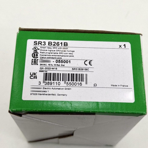 New 1PCS NEW IN BOX Schneider Logic Module SR3B261B SR3 B261B - Product Image