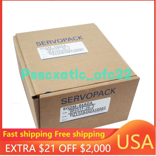 New 1 year warranty New In Box YASKAWA SGDM-04ADA Servo Drive SGDM04ADA  - Product Image