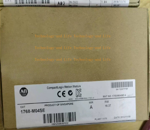 New New Factory Sealed AB 1768-M04SE 4-Axis Motion Module Free Shipping  - Product Image