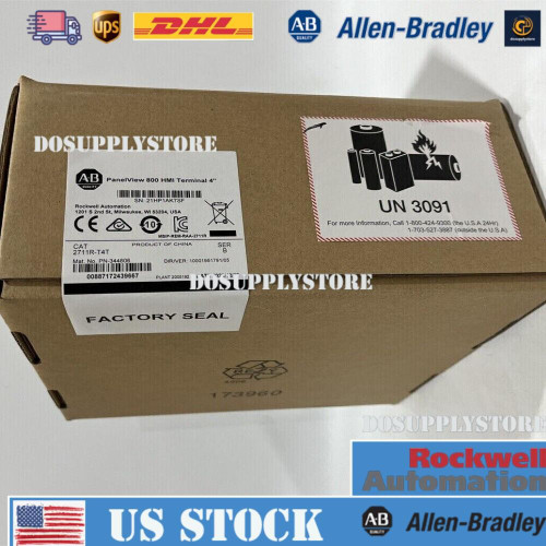 New New Sealed AB 2711R-T4T PanelView 800 4-inch HMI Terminal 2711RT4T US Free Tax  - Product Image