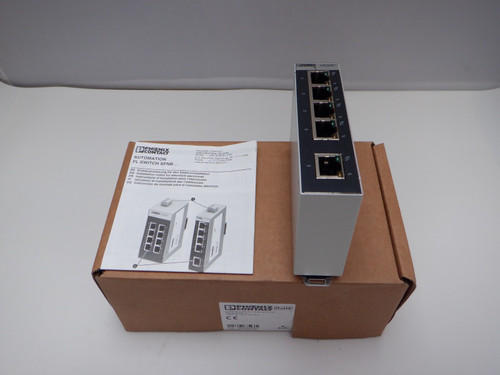 New Phoenix Contact FL Switch SFNB 5TX 2891001 Ethernet Switch new - Product Image