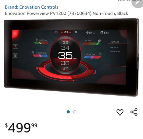 New New PV1200 PowerView Non-Touch, Non-Connected Enovation Display - Product Image