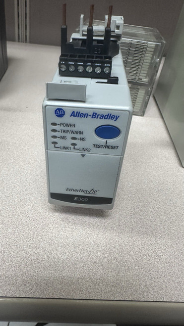 Used Allen Bradley 193-EIO-43-120 E300E200 Control Module 120VAC.ConditionNew In Bo - Product Image