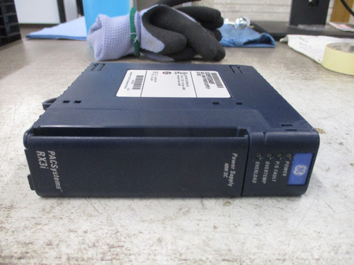 Used GE Fanuc RX3i Power Supply IC695PSD040F 40W 24VDC Used - Product Image