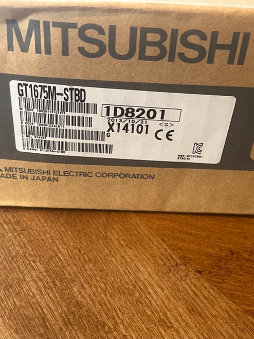 New New Mitsubishi GOT1000. GT1675M-STBD 5d2 - Product Image