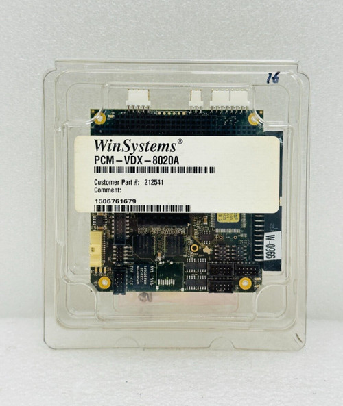 Used NEW OPEN BOX - WinSystems PCM-VDX-8020A MotherBoard - FREE SHIPPING - Product Image