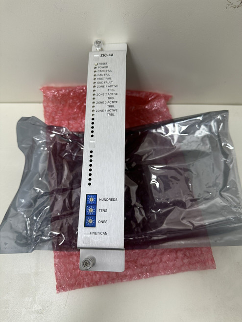 New Siemens ZIC-4A Zone Indicating Card Com Fire And Burg Alarm Module Rev,4 - Product Image