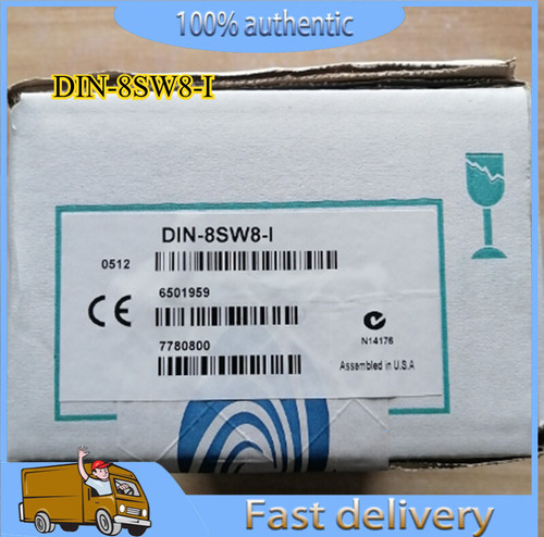 New 1PCS Crestron DIN-8SW8-I DIN Rail High-Voltage Switch with Digital Inputs New - Product Image