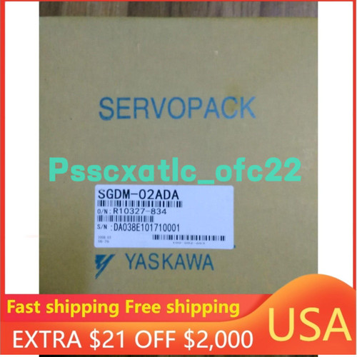 New 1PCS NEW Yaskawa Servo Drive SGDM-02ADA SGDM02ADA  - Product Image
