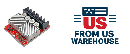 New RoboClaw 2x60A Motor Controller, Control Methods USB, Analog, RS232, or RC Style IMC414 - Product Image