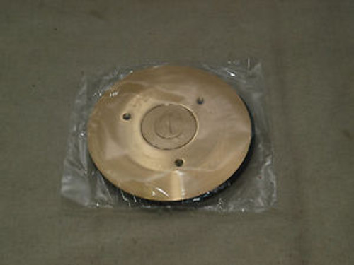 Hubbell Sf2525 Round Floor Box Cover And Flange, Brass,  Combination - New