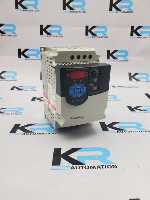 Used Allen Bradley 22F-D6P0N103 A PowerFlex 4M AC Drive 480V 3Ph 3HP 6A - Product Image