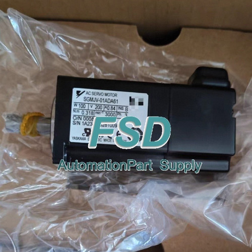New 1PC New Yaskawa SGMJV-01ADA61 Servo Motor SGMJV-01ADA61 In Box - Product Image
