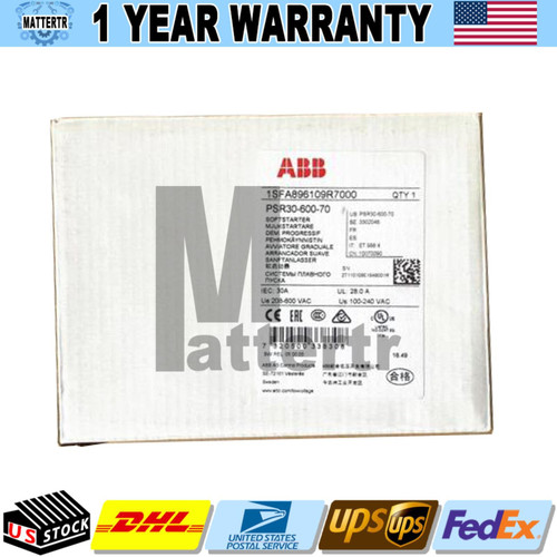 New 1PCS NEW In Box ABB Soft Starter ABB PSR30-600-70  PSR3060070 - Product Image