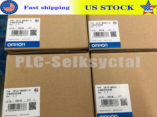 New OMRON PLC CP1E-N40DT-D FREE Fast SHIPPING CP1EN40DTD NEW  - Product Image