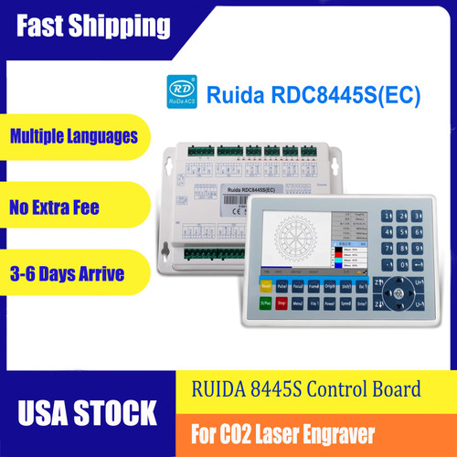 New RUIDA 8445S Control board Panel Compatible Lightburn For CO2 Laser Engraver - Product Image