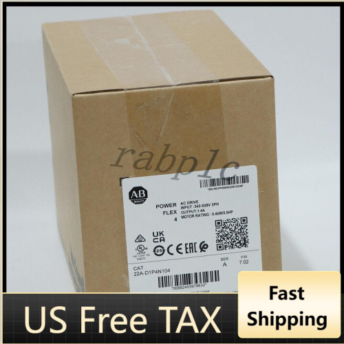 New Allen-Bradley 22A-D1P4N104 PowerFlex 4 AC Drive 22AD1P4N104 - Product Image