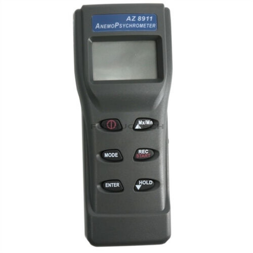 New AZ8911 Anemometer Temperature Humidity Dew Wet Bulb Wind Air Flow Meter gi - Product Image