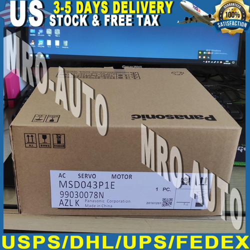 New US Free TAX 1PC New Panasonic MSD043P1E AC Servo Drive Expedited Shipping  - Product Image