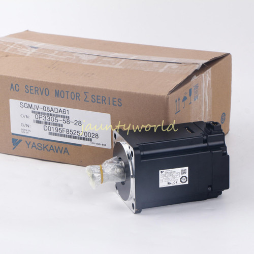 New 1PCS YASKAWA AC SERVO MOTOR SGMJV-08ADA61  - Product Image