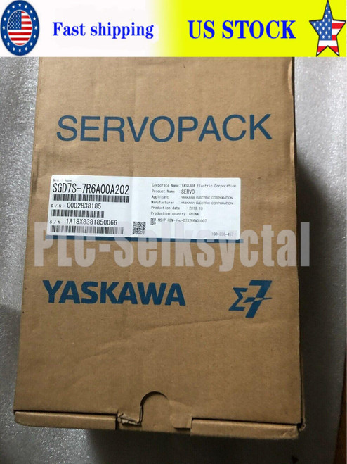New 1PC New Yaskawa SGD7S-7R6A00A202 Servo Driver SGD7S7R6A00A20 Expedited Shipping  - Product Image