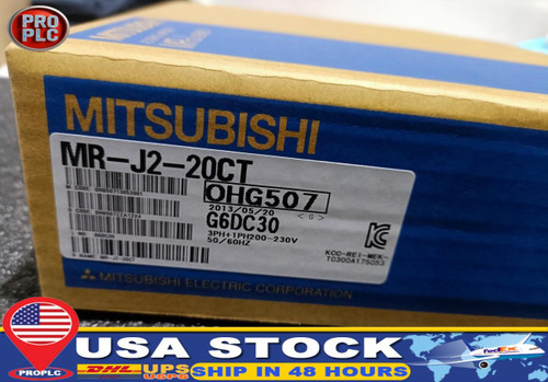 New 1PC Mitsubishi MR-J2-20CT Servo Drive New MRJ220CT Expedited shipping  - Product Image