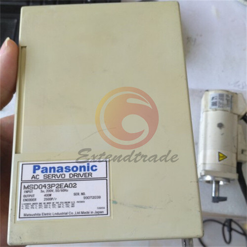 Used ONE Used Panasonic servo drives MSD043P2EA02  - Product Image