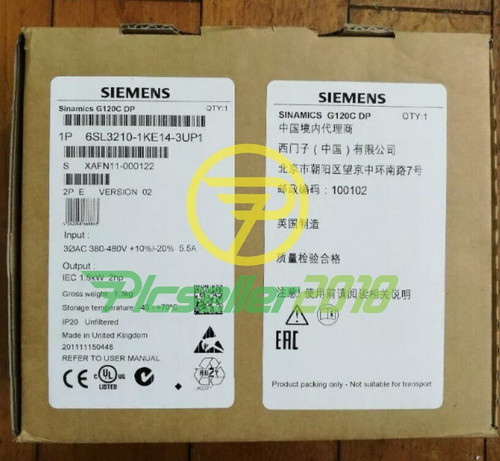 New 1 PC NEW Siemens Frequency Converter 6SL3210-1KE14-3UP1 UPS or FedEx - Product Image