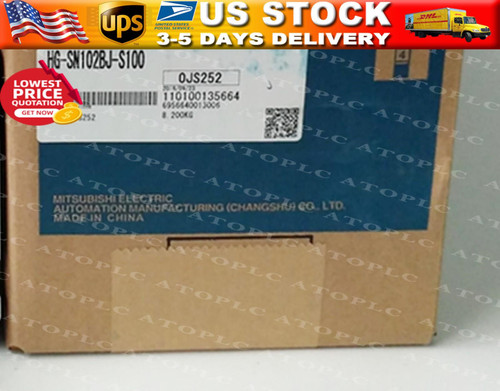 New 1PC Mitsubishi HG-SN102BJ-S100 HGSN102BJS100 AC Servo Motor New In Box  - Product Image