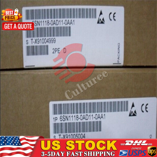 New New Siemens 6SN1118-0AD11-0AA1 6SN1 118-0AD11-0AA1 1 Year Warranty Fast Shipping  - Product Image