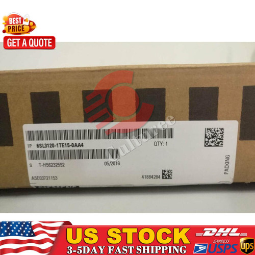 New New Siemens 6SL3120-1TE15-0AA4 6SL3 120-1TE15-0AA4 1 Year Warranty Fast Shipping  - Product Image
