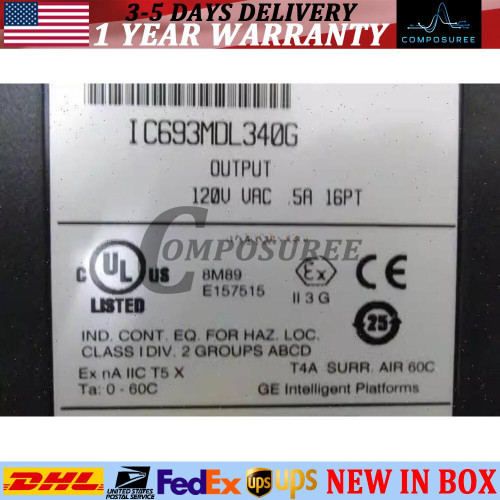 New 1PCS New GE Fanuc IC693MDL340G Output Module  - Product Image