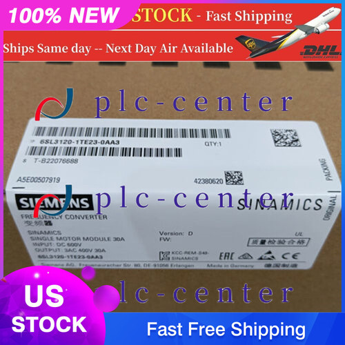 New Brand New 1pc Siemens 6SL3120-1TE23-0AA3 stock free shipping  - Product Image