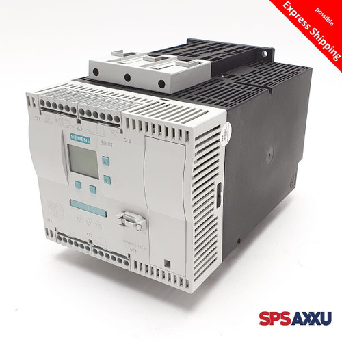 Used Siemens Sirius Soft Starter AC Semiconductor Motor Starter 3RW4425-1BC44 - Product Image