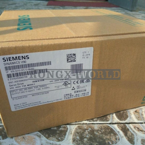 New 1PCS NEW SIEMENS Servo Drive 6SL3210-5FE12-0UA0 6SL3 210-5FE12-0UA0  - Product Image