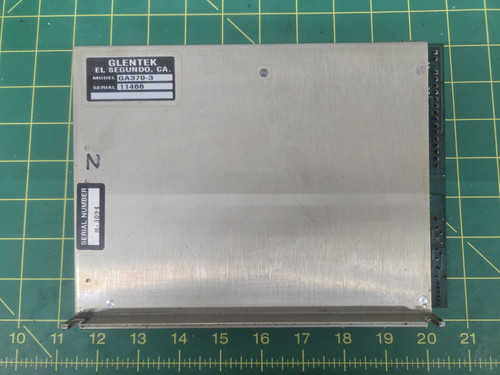 Used Glentek GA370-3 Servo Drive Amplifier Axis Card - Product Image