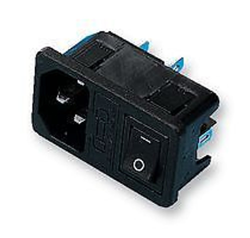Arcolectric Switches T0717Sbaaa Inlet, Iec, Switched, Plug, 10A (10 Pieces)