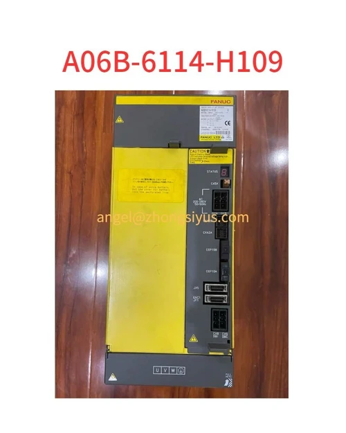 Used A06B-6114-H109 Used Fanuc Servo Amplifier Module tested ok，DHLFedex - Product Image