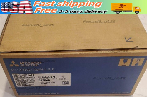 New 1PC Mitsubishi MR-J4-350A-RJ Servo Driver MRJ4350ARJ New In Box FREE Ship  - Product Image