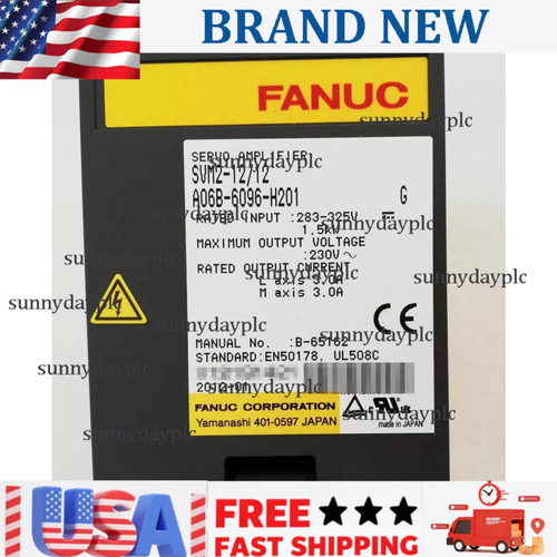 New US FREE TAX 1PCS New FANUC A06B-6096-H201 A06B6096H201 A06B-6102-H226#H520 - Product Image
