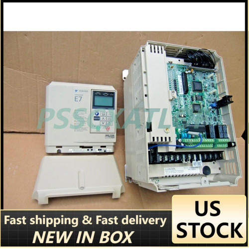New YASKAWA CIMR-E7U47P5 NEW IN BOX CIMRE7U47P5 E7 VARIABLE FREQUENCY AC DRIVE - Product Image