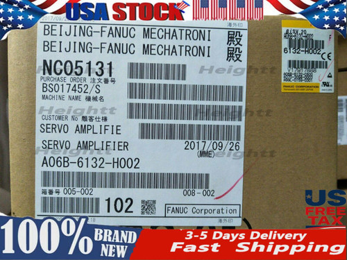 New FANUC A06B-6132-H002 1PC New Servo Drive Fast Shipping US Free TAX  - Product Image