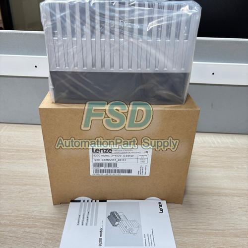 New 1PC NEW Original Lenze E82MV551-4B151 Frequency Inverter - Product Image