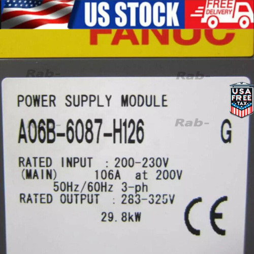 New 1PC New FANUC A06B-6087-H126 Servo Drive Fast Shipping - Product Image
